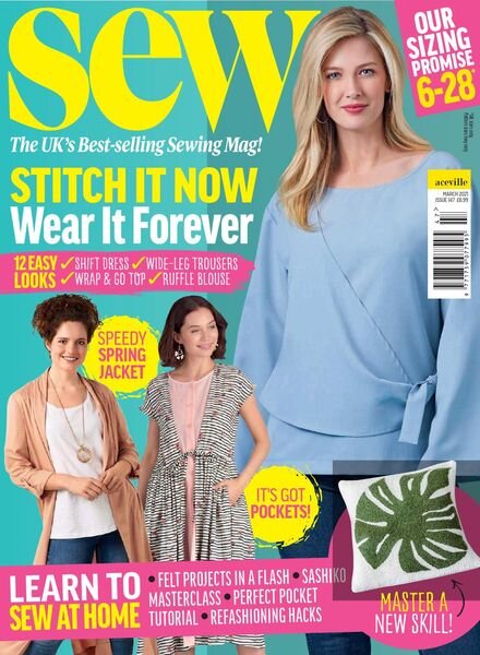 Sew – Issue 147 – March 2021 Cover