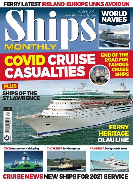Ships Monthly – March 2021 Cover