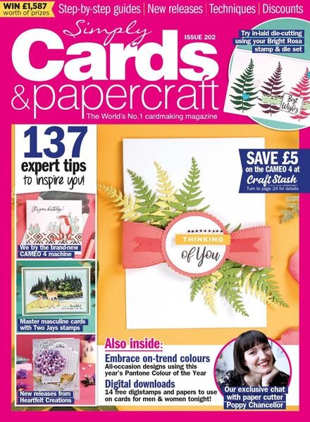 Simply Cards & Papercraft – Issue 202 – February 2020 Cover