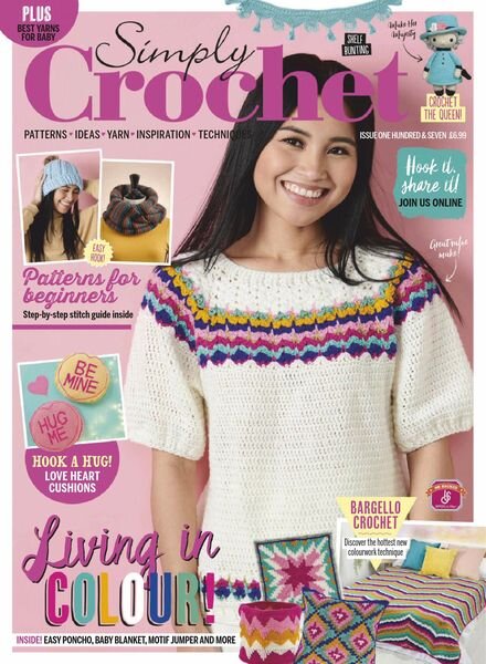 Simply Crochet – March 2021 Cover
