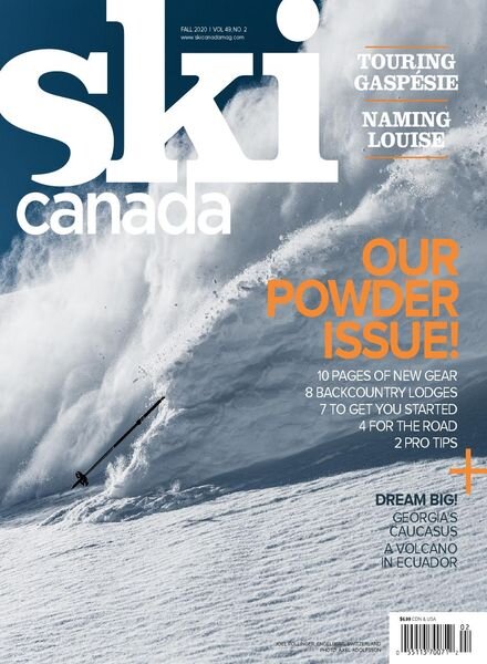 Ski Canada – Fall 2020 Cover