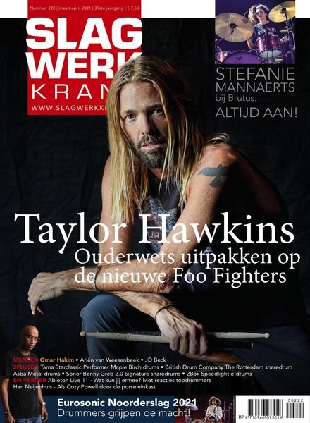 Slagwerkkrant – maart 2021 Cover