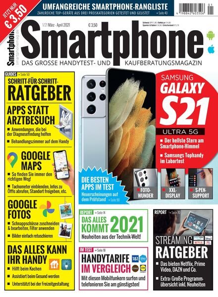 Smartphone Magazin – 05 Marz 2021 Cover
