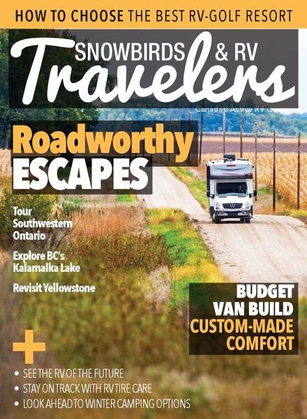 Snowbirds & RV Travelers – October 2020 Cover