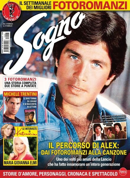 Sogno – 05 febbraio 2021 Cover