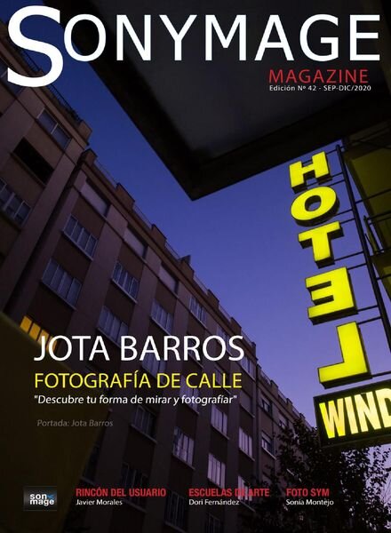 Sonymage – Septiembre-Diciembre 2020 Cover