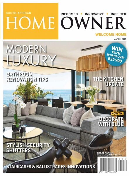 South African Home Owner – March 2021 Cover