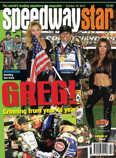 Speedway Star – October 18, 2014 Cover
