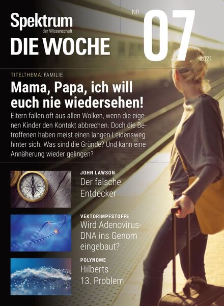 Spektrum Die Woche – 18 Februar 2021 Cover