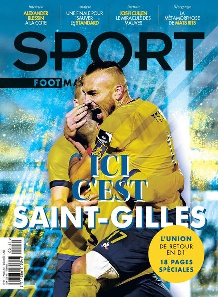 Sport Foot Magazine – 17 Mars 2021 Cover