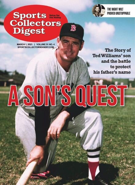Sports Collectors Digest – March 2021 Cover