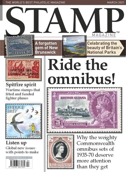 Stamp Magazine – March 2021 Cover