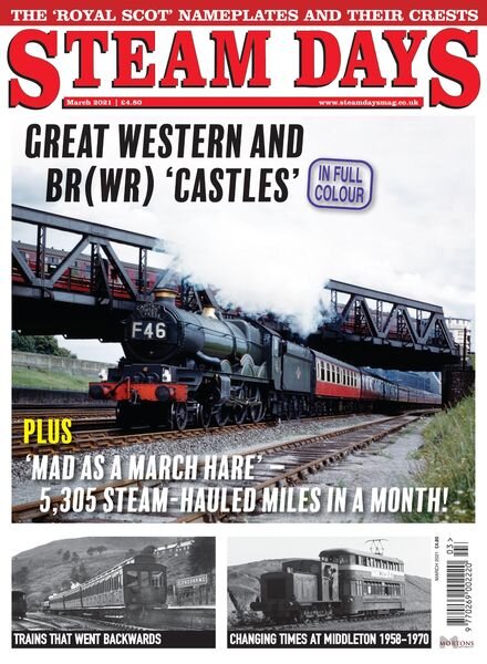 Steam Days – March 2021 Cover