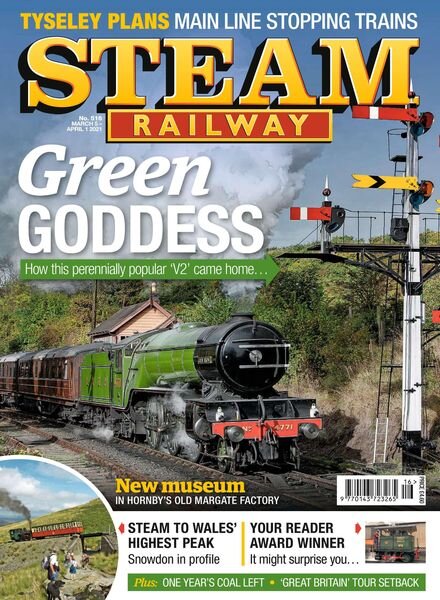 Steam Railway – 05 March 2021 Cover