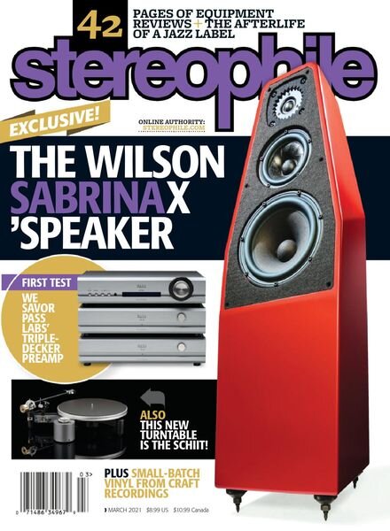 Stereophile – March 2021 Cover
