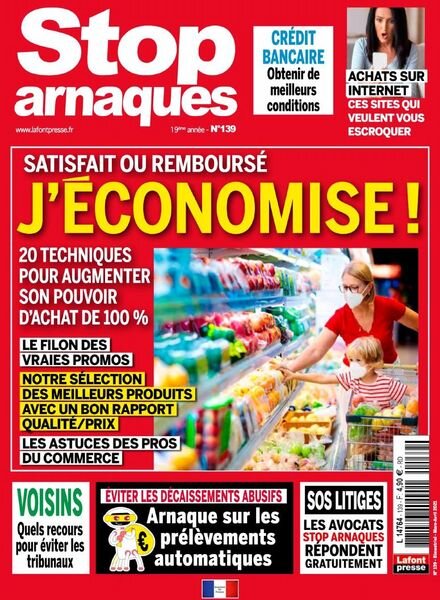 Stop Arnaques – Mars-Avril 2021 Cover