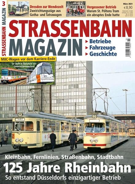 Strassenbahn Magazin – Marz 2021 Cover