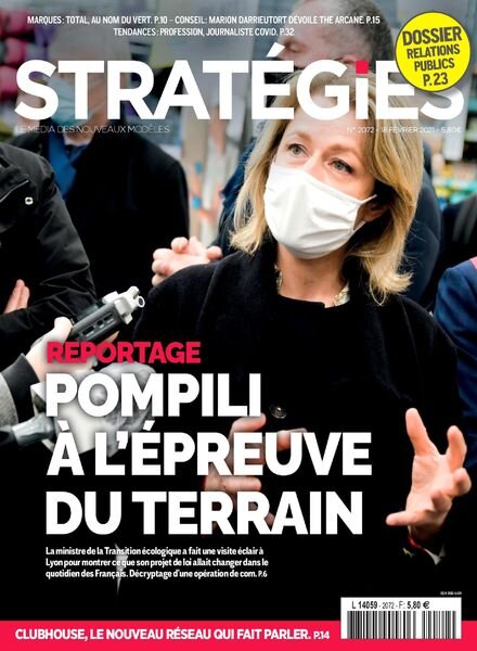 Strategies – 18 Fevrier 2021 Cover