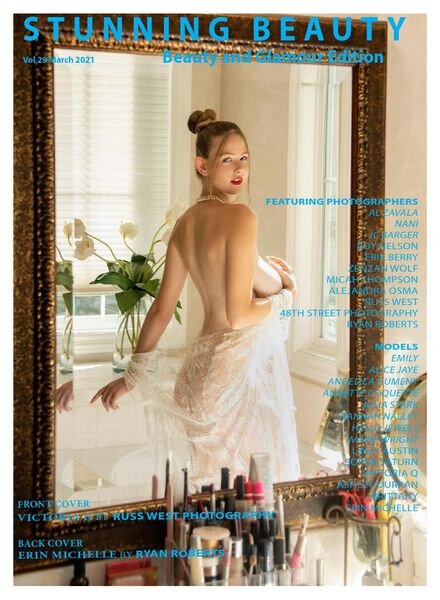 Stunning Beauty – Beauty and Glamour March 2021 Cover
