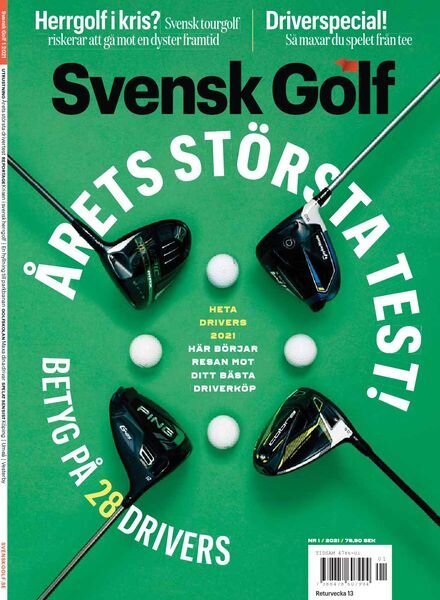 Svensk Golf – februari 2021 Cover