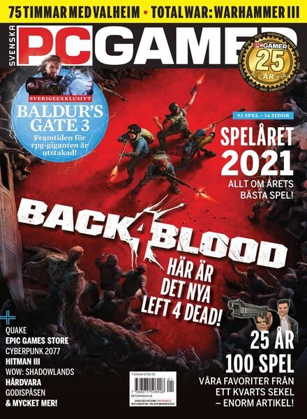 Svenska PC Gamer – 09 mars 2021 Cover