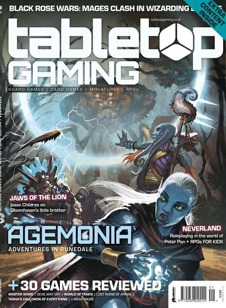 Tabletop Gaming – Issue 50 – January 2021 Cover