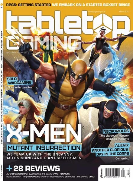 Tabletop Gaming – March 2021 Cover