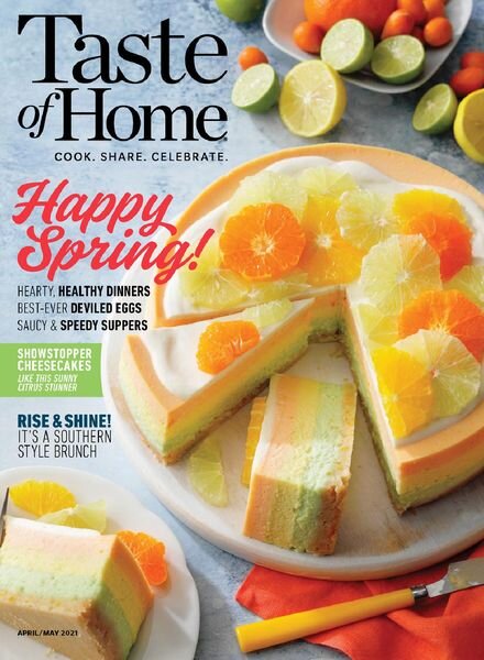 Taste of Home – April 2021 Cover
