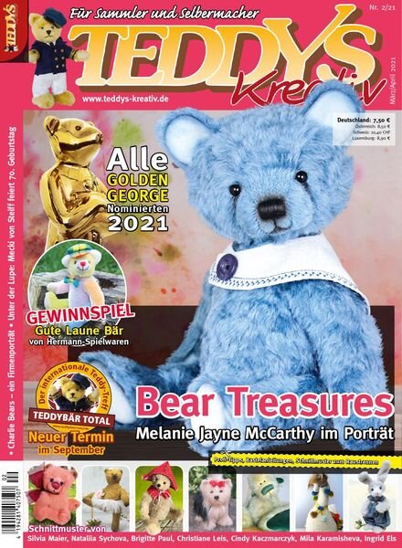 Teddys Kreativ – April 2021 Cover