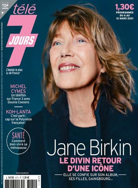Tele 7 Jours – 06 mars 2021 Cover