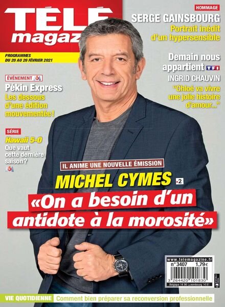 Tele Magazine – 20 Fevrier 2021 Cover