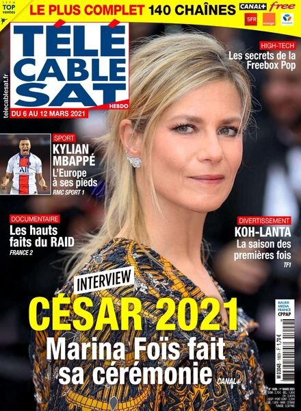 Telecable Sat Hebdo – 1er Mars 2021 Cover