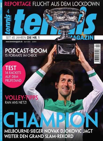 tennis MAGAZIN – 09 Marz 2021 Cover