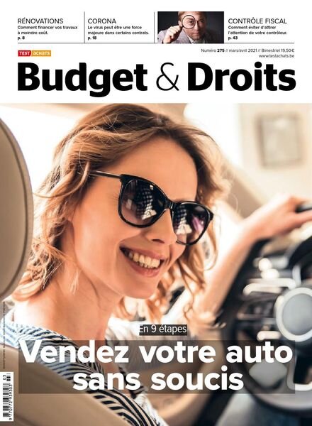 Test Achats Budget & Droits – Mars-Avril 2021 Cover