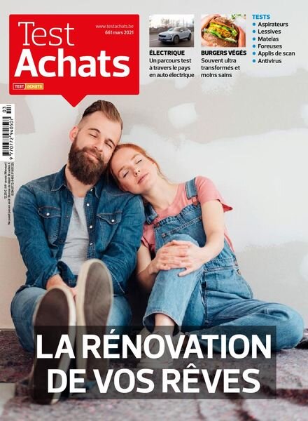Test Achats – Mars 2021 Cover