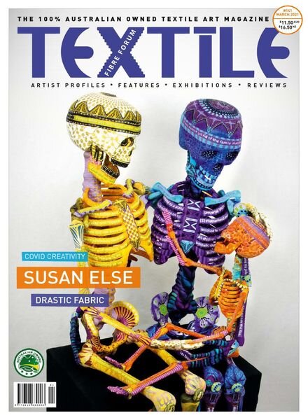 Textile Fibre Forum – Issue 141 – March 2021 Cover