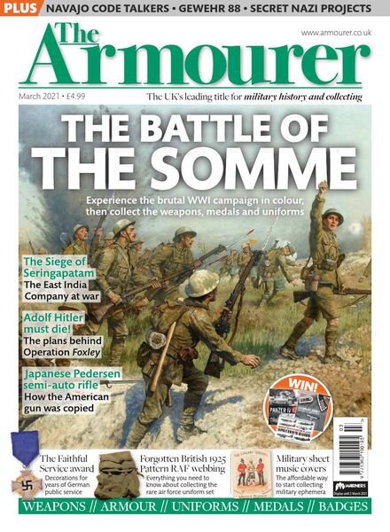 The Armourer – Issue 187 – March 2021 Cover