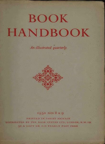 The Book Collector – No 8-9, 1950 Cover