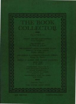 The Book Collector – Spring 1955