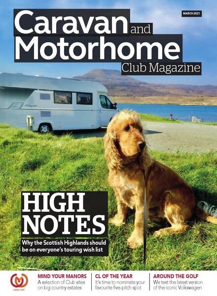 The Caravan Club – March 2021 Cover