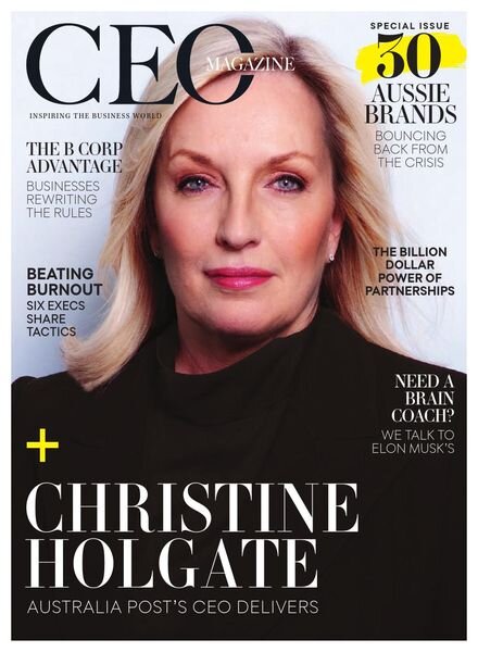 The CEO Magazine Australia & New Zealand – September-October 2020 Cover