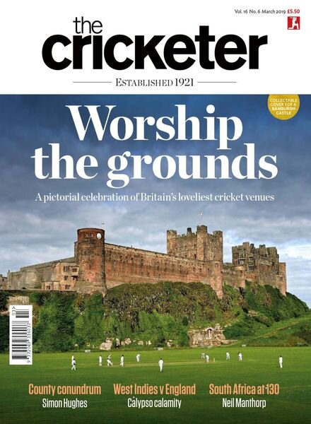 The Cricketer Magazine – March 2019 Cover