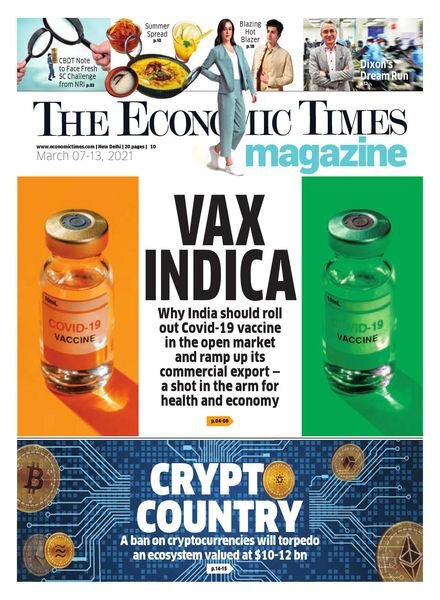 The Economic Times – March 7, 2021 Cover