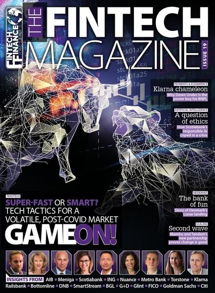 The Fintech Magazine – Issue 19 2021 Cover