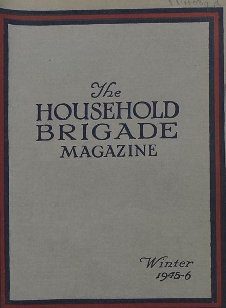 The Guards Magazine – Winter 1945 Cover