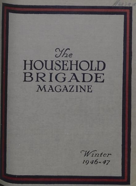The Guards Magazine – Winter 1946 Cover