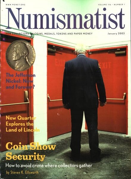 The Numismatist – January 2003 Cover