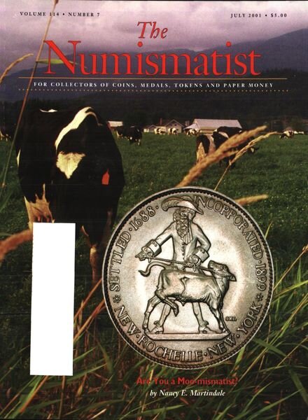 The Numismatist – July 2001 Cover