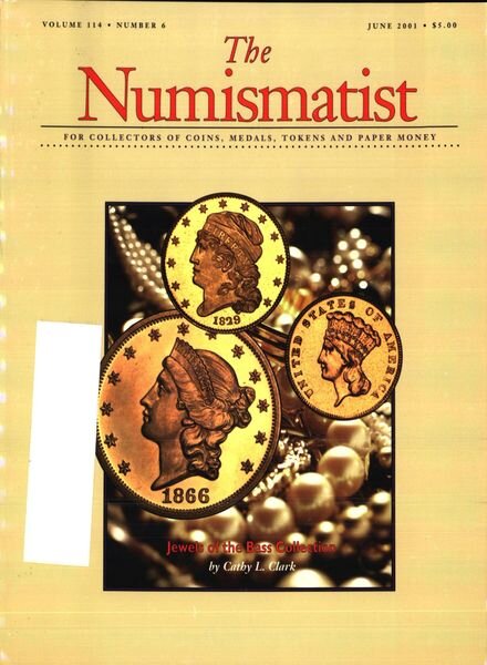 The Numismatist – June 2001 Cover