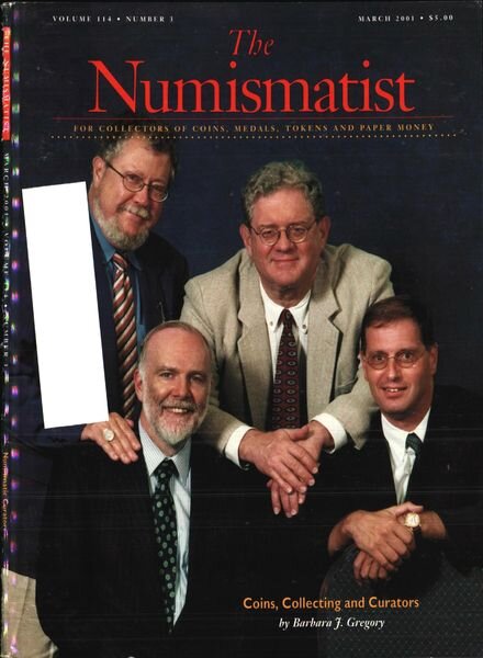 The Numismatist – March 2001 Cover